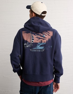AE Laidback Luxe Heavyweight Destination Graphic Hoodie