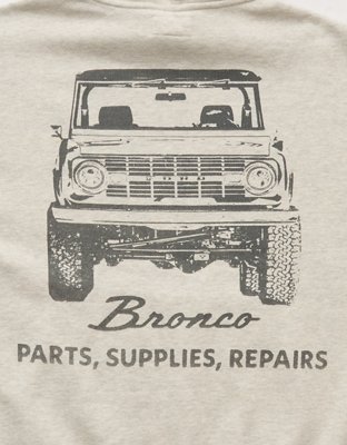 Chandail à capuchon à image Ford Bronco AE