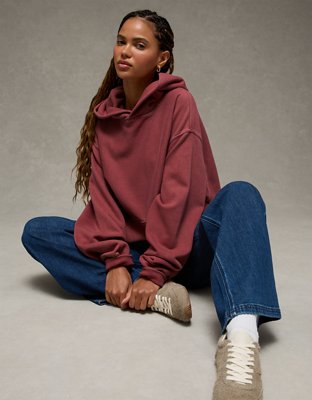 新品未使用／Women’s LaidBack Hoodie 3G AE Laidback Luxe Heavyweight Hoodie