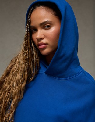 AE Laidback Luxe Heavyweight Hoodie | American Eagle