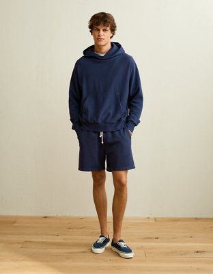 AE Laidback Luxe Heavyweight Graphic Hoodie | American Eagle