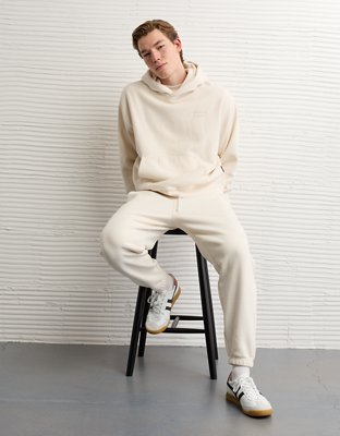 AE Laidback Luxe Heavyweight Graphic Hoodie | American Eagle