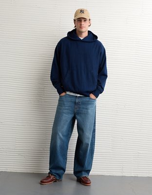 AE Heavyweight Terry Indigo Hoodie