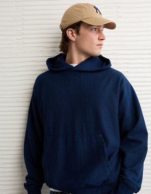 AE Heavyweight Terry Indigo Hoodie