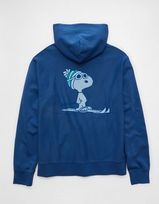 AE Snoopy Graphic Fleece Hoodie