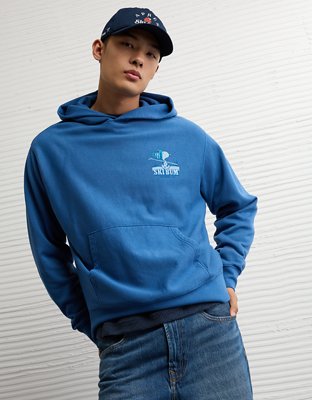 AE Snoopy Graphic Fleece Hoodie