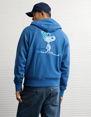 AE Snoopy Graphic Fleece Hoodie