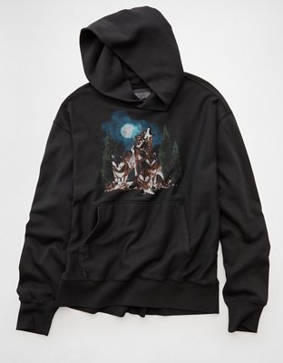 AE Howling Wolves Graphic Hoodie