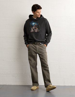 AE Howling Wolves Graphic Hoodie