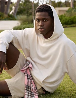 AE Relaxed Fit Lived-In Hoodie
