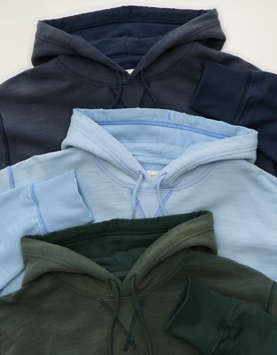 AE Hoodie Desgastada de Fit Relajado