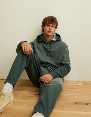 AE Hoodie Desgastada de Fit Relajado