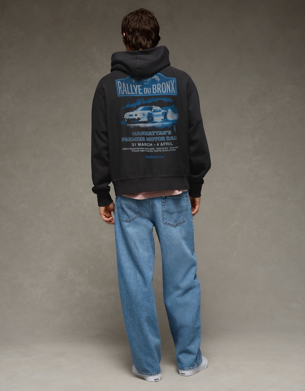 AE NYC Graphic Hoodie - image 2