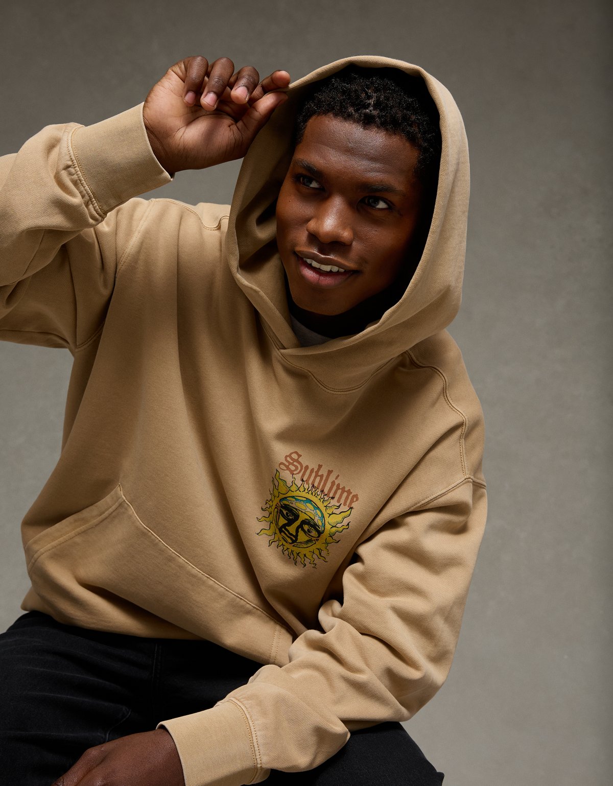 AE Standard Fit Sublime Graphic Hoodie - image 5