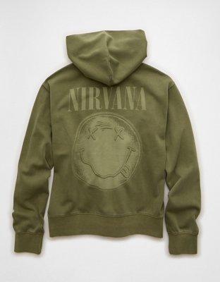 AE Standard Fit Nirvana Graphic Hoodie