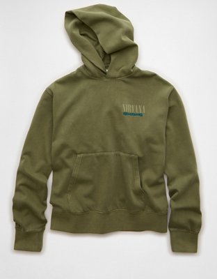 AE Standard Fit Nirvana Graphic Hoodie from American Eagle - $74.95