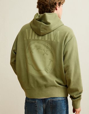 AE Standard Fit Nirvana Graphic Hoodie