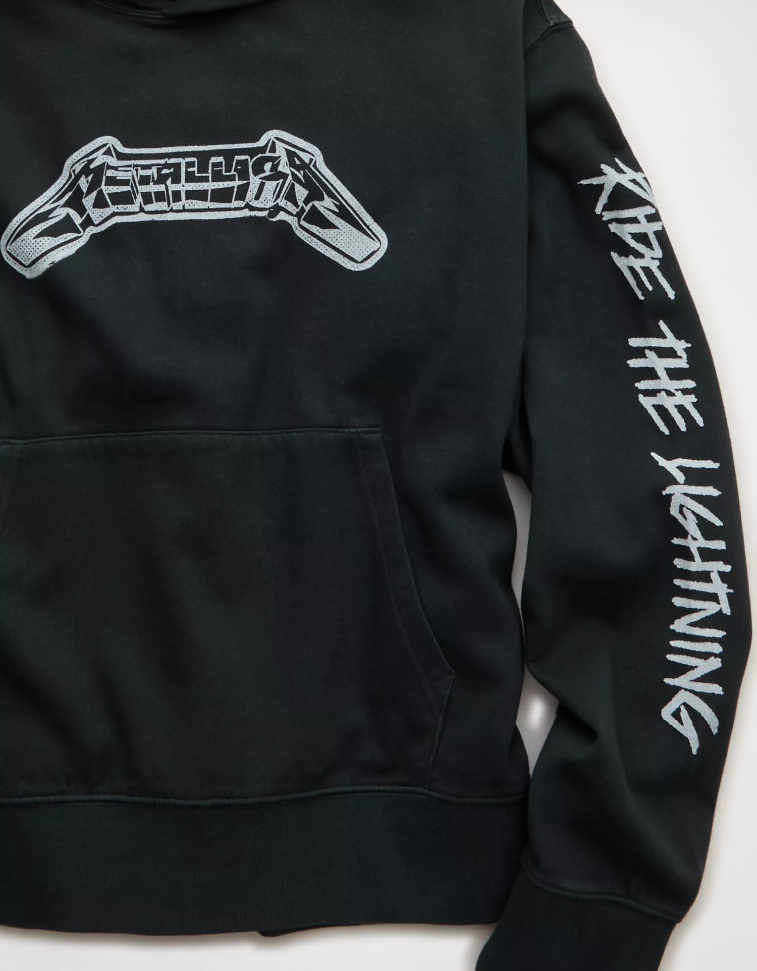 AE Standard Fit Metallica Graphic Hoodie - thumbnail 8