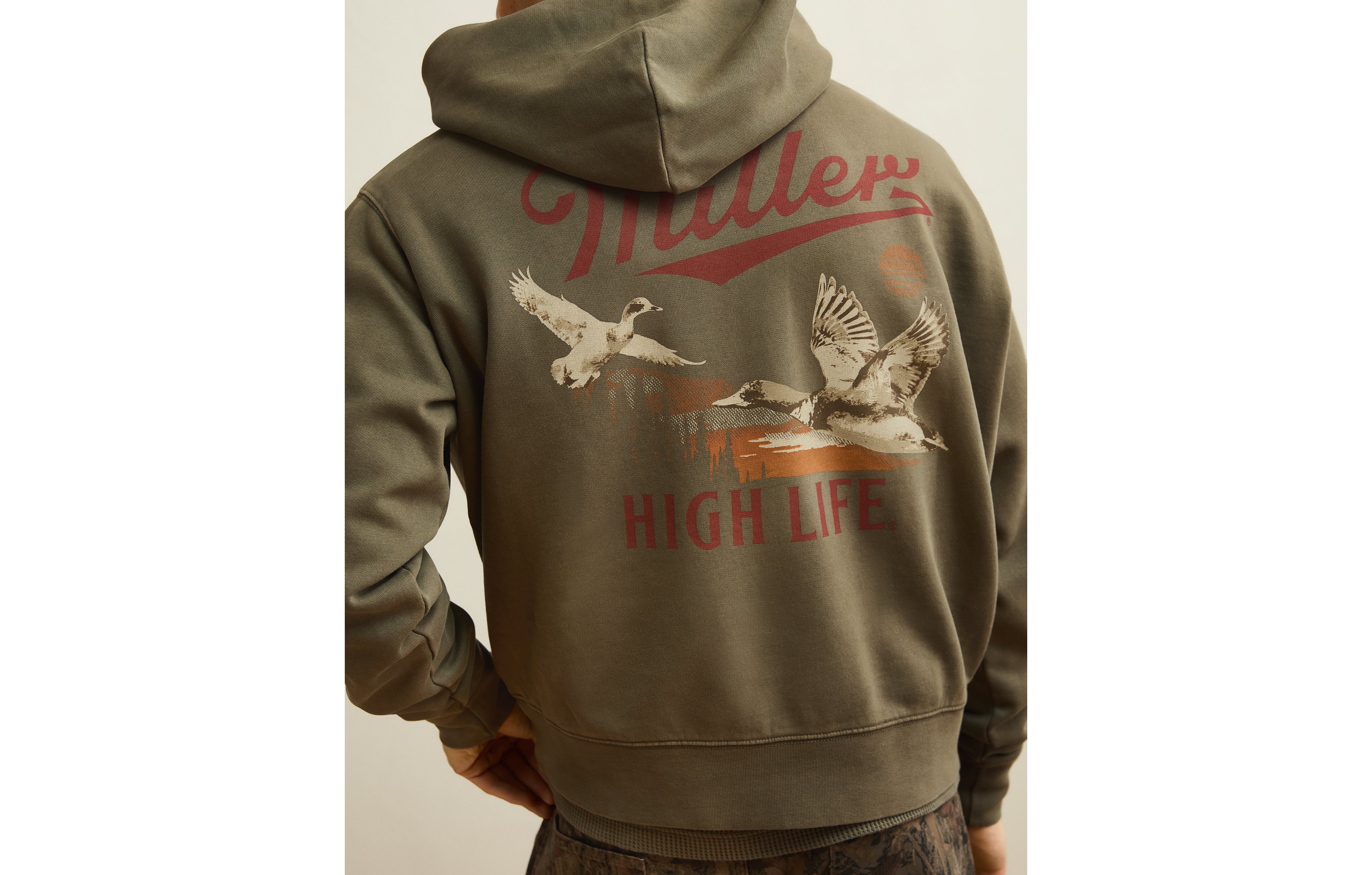 AE Laidback Luxe Miller Lite Graphic Hoodie