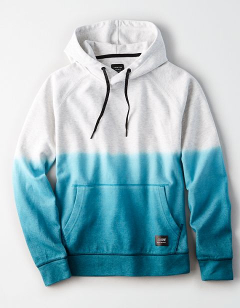Мужские худи American Eagle AE Dip Dye Pullover