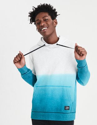 Мужские худи American Eagle AE Dip Dye Pullover — фото 2