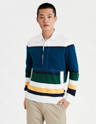 Мужские худи American Eagle AE Fleece Graphic Rugby Sweatshirt — фото 2
