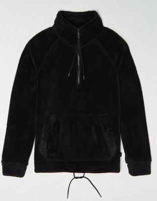 Ae fleece quarter zip sweatshirt new arrivals