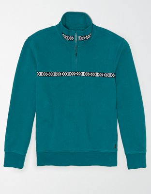 aerie cozy quarter zip