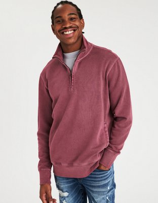 Мужские худи American Eagle AE Quarter-Zip Sweatshirt — фото 2