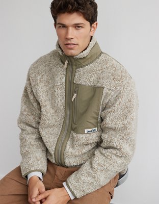 Sherpa full zip clearance jacket