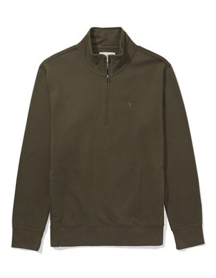 AE Fleece Quarter Zip-Up Sweatshirt