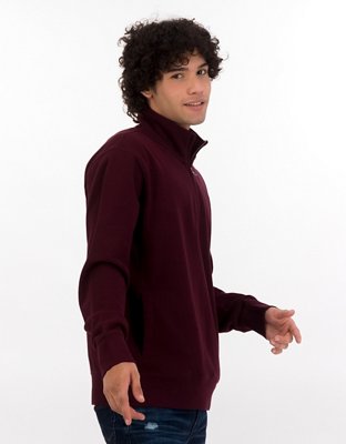 AE Fleece Quarter Zip-Up Sweatshirt
