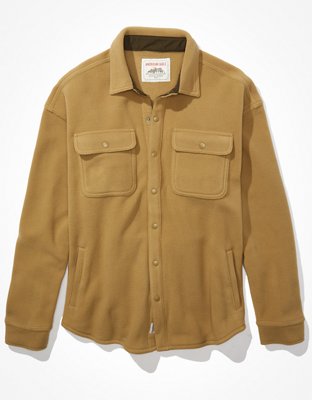 Мужские свитеры American Eagle AE Fleece Shacket — фото 3