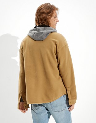 Мужские свитеры American Eagle AE Fleece Shacket — фото 2