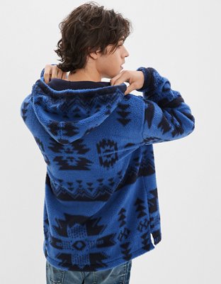 Мужские худи American Eagle AE Sherpa Henley Pullover — фото 2