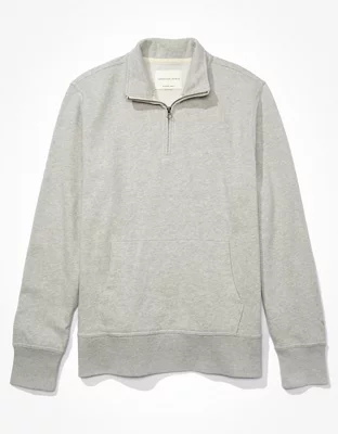AE Super Soft Quarter-Zip Fleece Sweatshirt