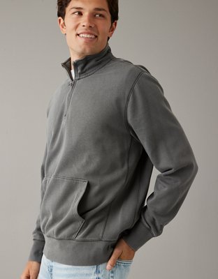 AE 24/7 Colorblock Quarter-Zip Hoodie