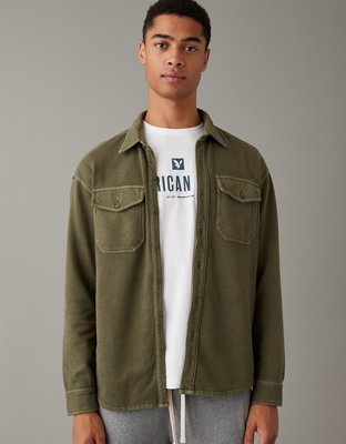 Haut Manches Longues Bleu Marine T-shirt Manches Longues American Eagle - Bleu Marine, Col Rond, Taille M Neuf Avec étiquettes American Eagle Menswear