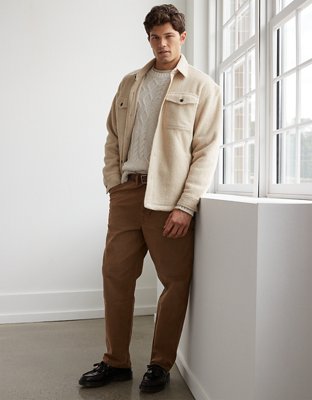 AE Sherpa Shirt Jacket