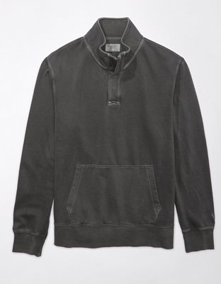 AE Quarter-Snap Mockneck Sweatshirt