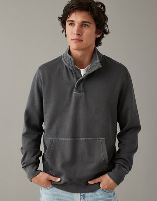 AE Quarter-Snap Mockneck Sweatshirt