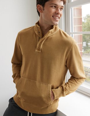 AE Quarter-Snap Mockneck Sweatshirt