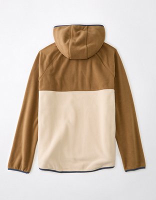 Ae colorblock hotsell half zip sweatshirt