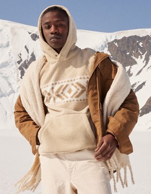 AE Sherpa Pullover Hoodie