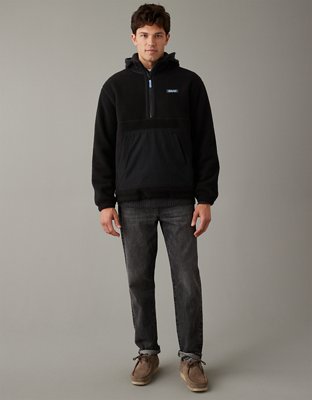 AE 24/7 Colorblock Quarter-Zip Hoodie