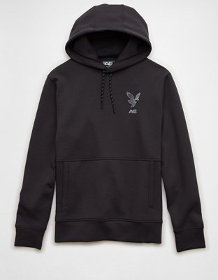 American eagle hoodie black on sale