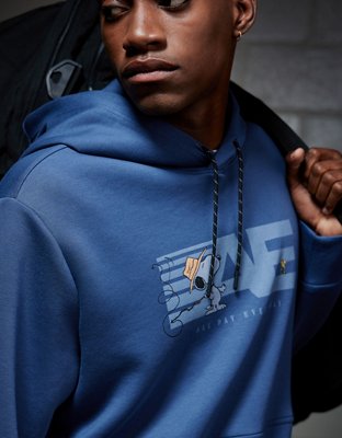 Blue american eagle store hoodie