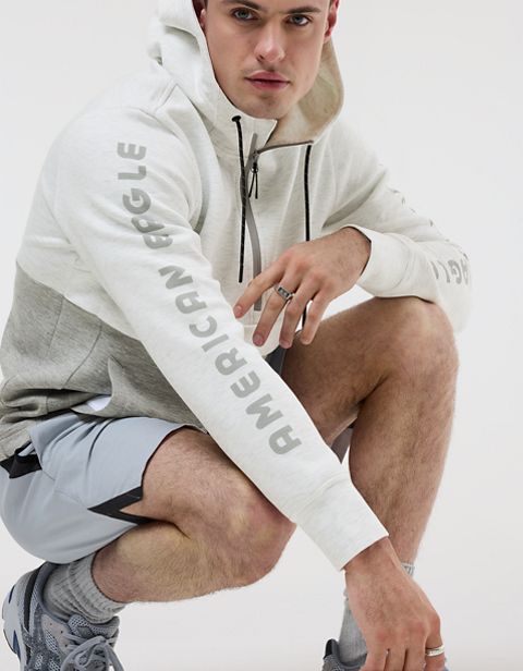 Мужские худи American Eagle AE 24/7 Anorak Quarter-Zip