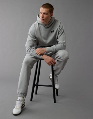 AE 24/7 Textured Fleece Hoodie