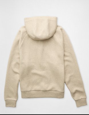 AE Active Hoodie con Cuello Henley de Piqué